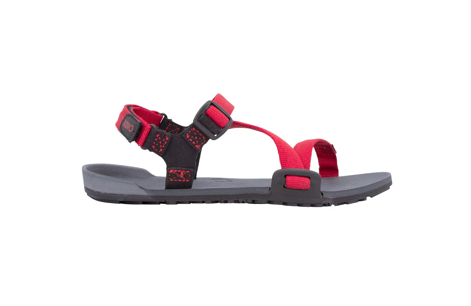 Xero Z-Trail Sport Sandal Youth - Charchoal/Red Pepper