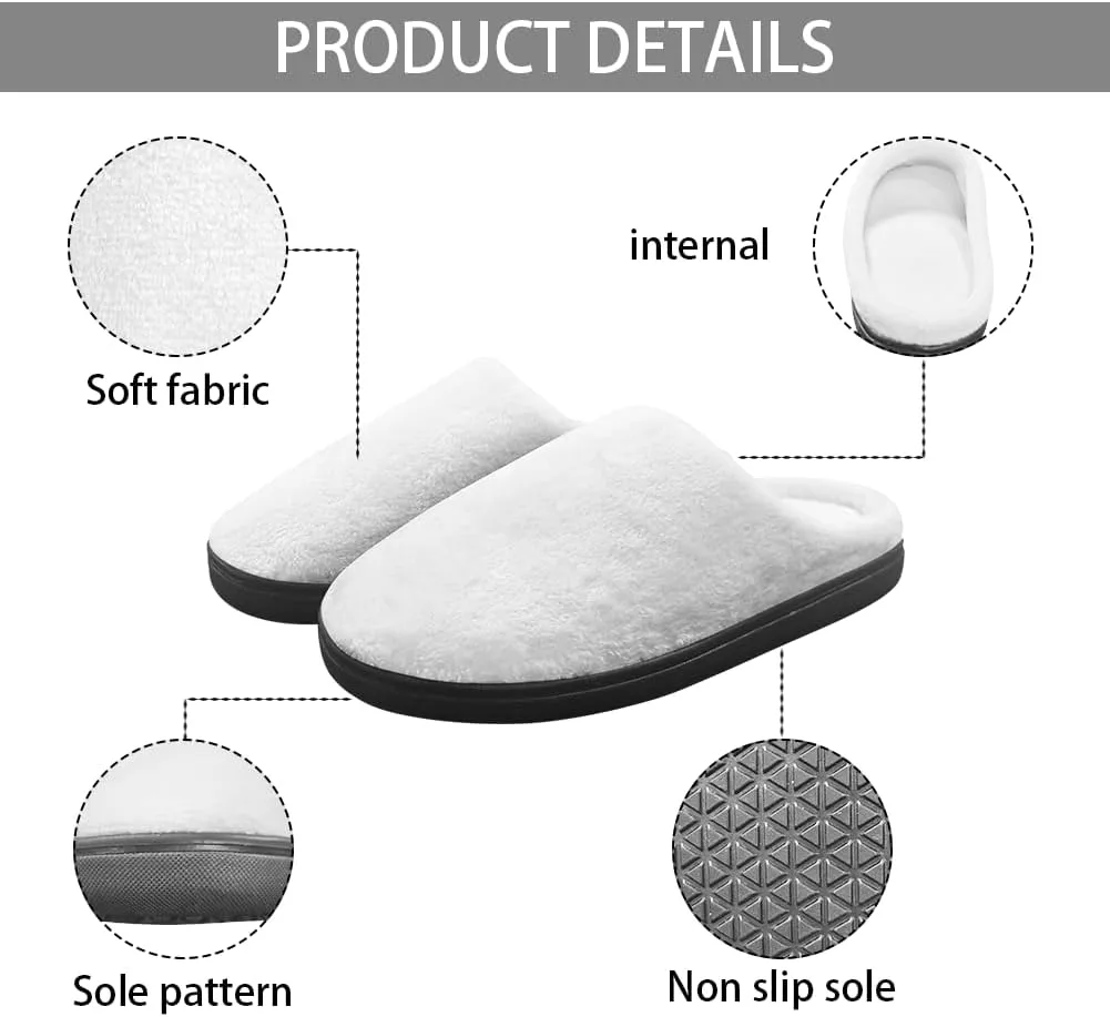 Xhuibop Kids House Slippers for Girls Indoor Fuzzy Slippers Boys Slip On Shoes