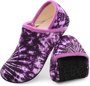 XIHALOOK House Slippers for Women Men Cozy Sock Shoes with Soft Rubber Sole Slip On for Indoor/Outdoor