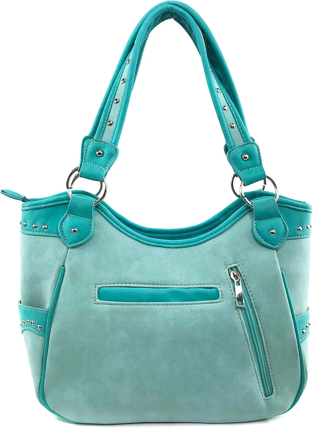Zelris Faith Love Hope Cross Angel Wing Women Conceal Carry Women Tote Purse