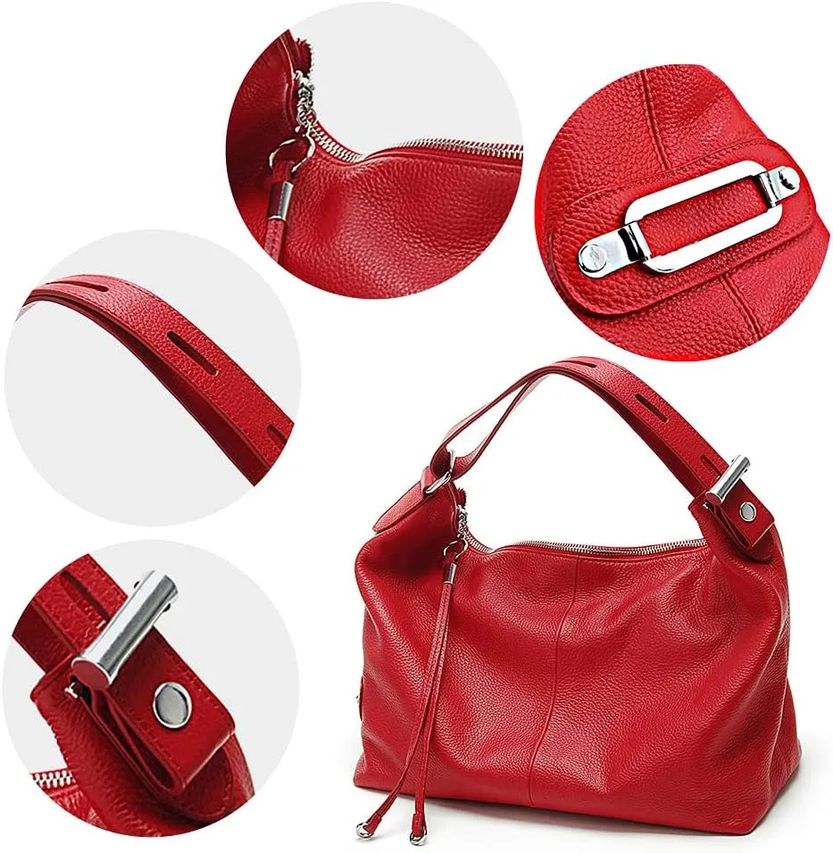zency 6 Colors Fashion 100% Real Genuine Leather Women Shoulder Bag Handbag Lady Casual Tote